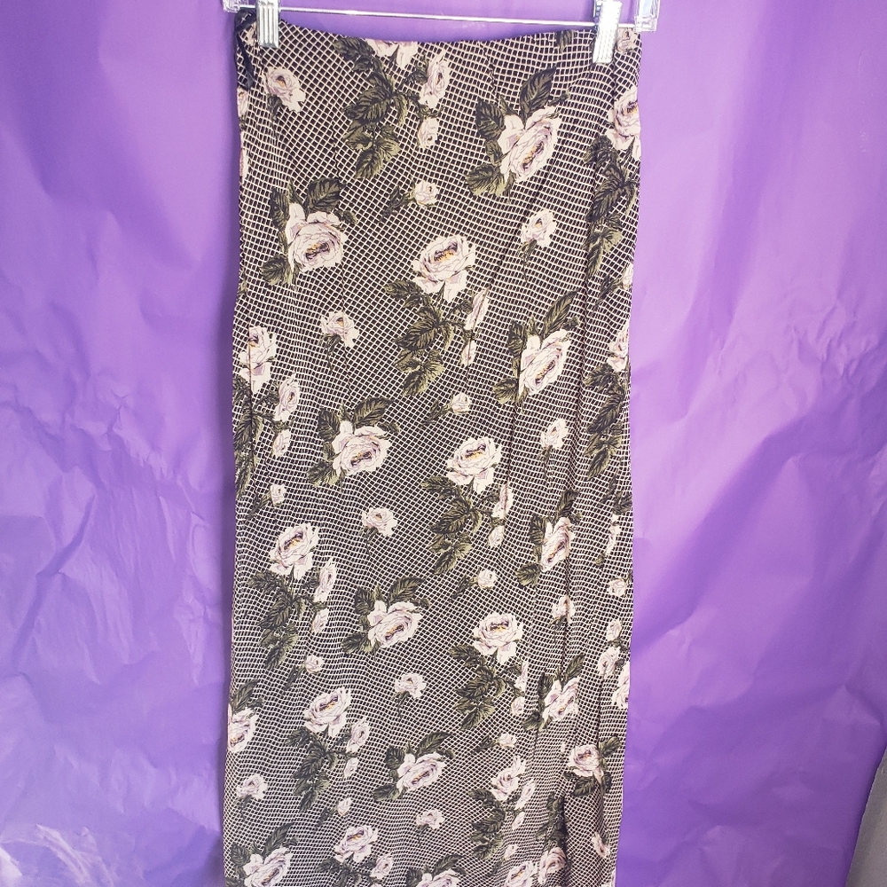 90s Neo Nostalgia floral maxi skirt